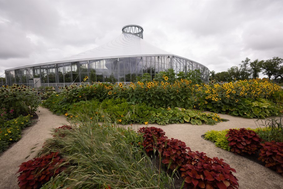 The greenhouse supplies the plants for Assiniboine Park including the Leaf - a spectacular indoor botanical garden.